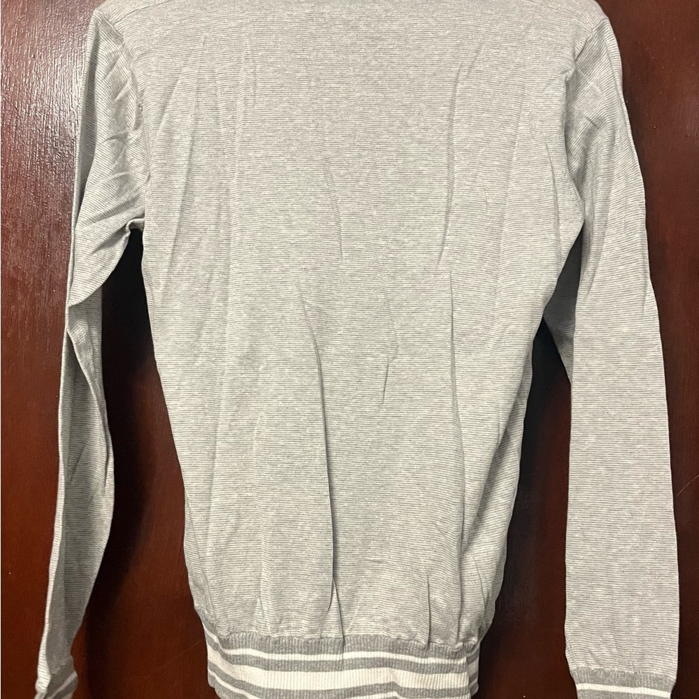 Men’s Onassis Mini Striped Cardigan - Picture 2 of 5